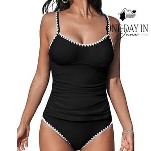 Popfeelings Crop Tankini Swimsuit Size S